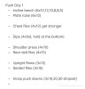Baki Split day 2
Push Day this is where we really focus Upper Chest and Shoulders👀 My favorite way to work shoulders is to overload them until failure. I often say To Failure And Then Some basically you know you have a little more reps in you so pick the weight back up after failure and give me some half reps if you have to✊🏼